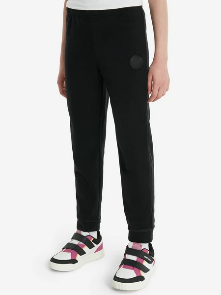 Брюки флисовые для девочек Demix, черный, арт. 131180dmx-99