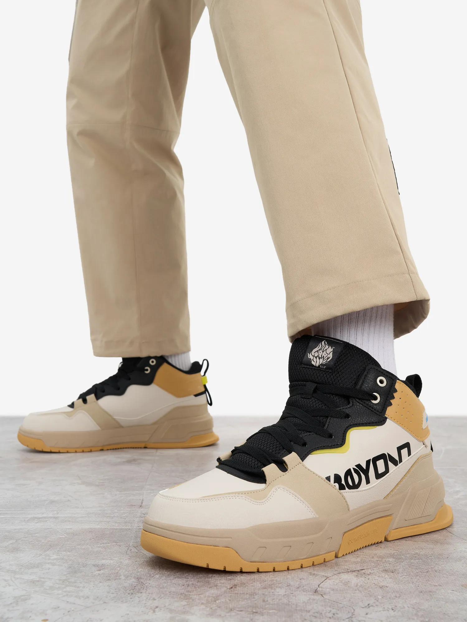 Кеды утепленные 361° Warm, бежевый, арт. w572346622a-3w361-.