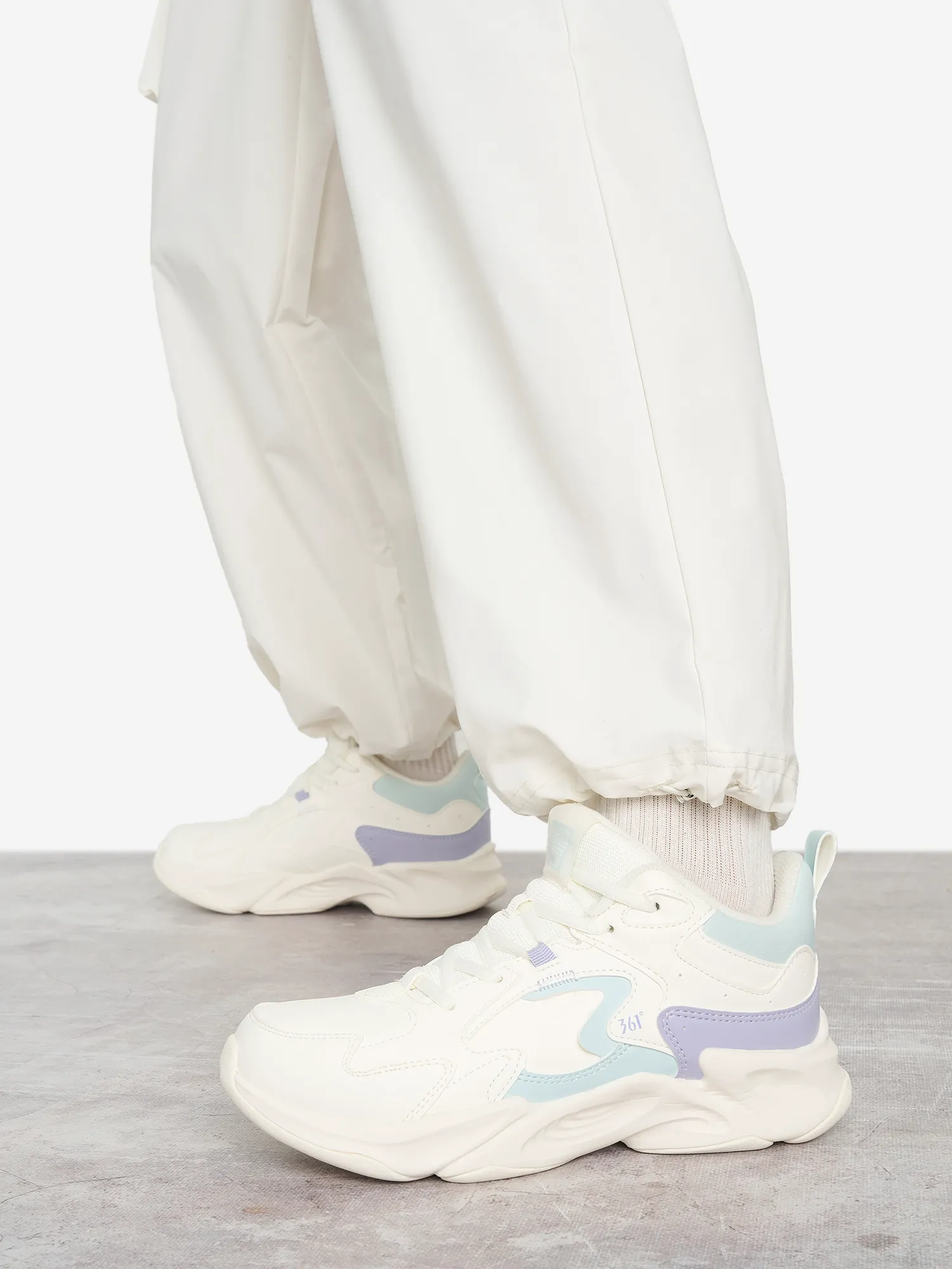 Кроссовки утепленные женские 361° Warm Белый, белый, арт. w582346731a-1w361-.