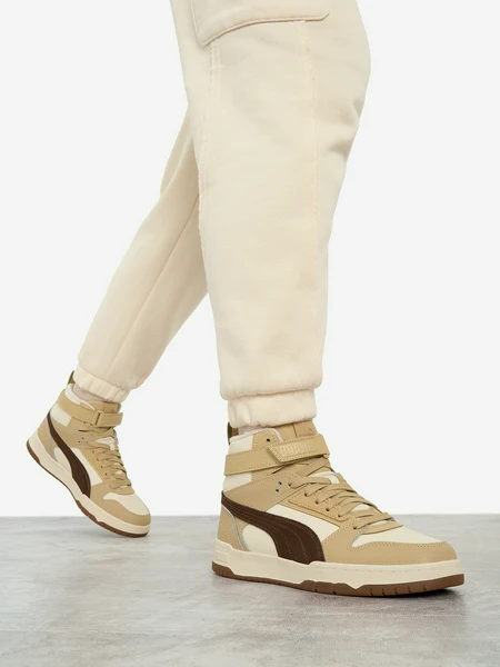 Кеды утепленные PUMA RBD Game WTR, бежевый, арт. 387604p0p-09