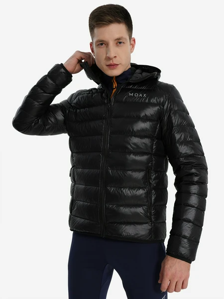 Пуховик Moaxsport Igora light 2.0, черный, арт. 19073
