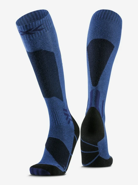 Гольфы X-Socks Ski Discover Otc, синий, арт. xs-wyddw24uk69-a311