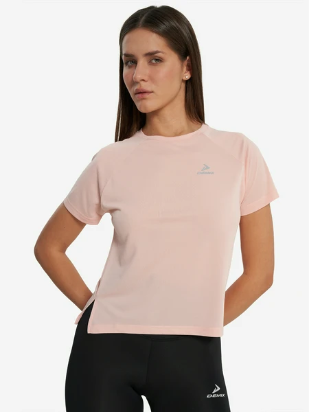 Футболка женская Demix, розовый, арт. 19135