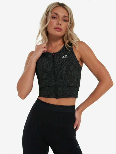 Топ бра спортивный Athlex, черный, арт. 140098a31-b1
