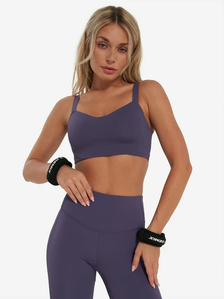 Топ бра спортивный Demix, синий, арт. 19148