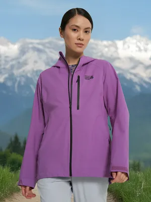 Куртка мембранная женская Mountain Hardwear Stretch Ozonic Jacket, фиолетовый, арт. 2093471MHW-537