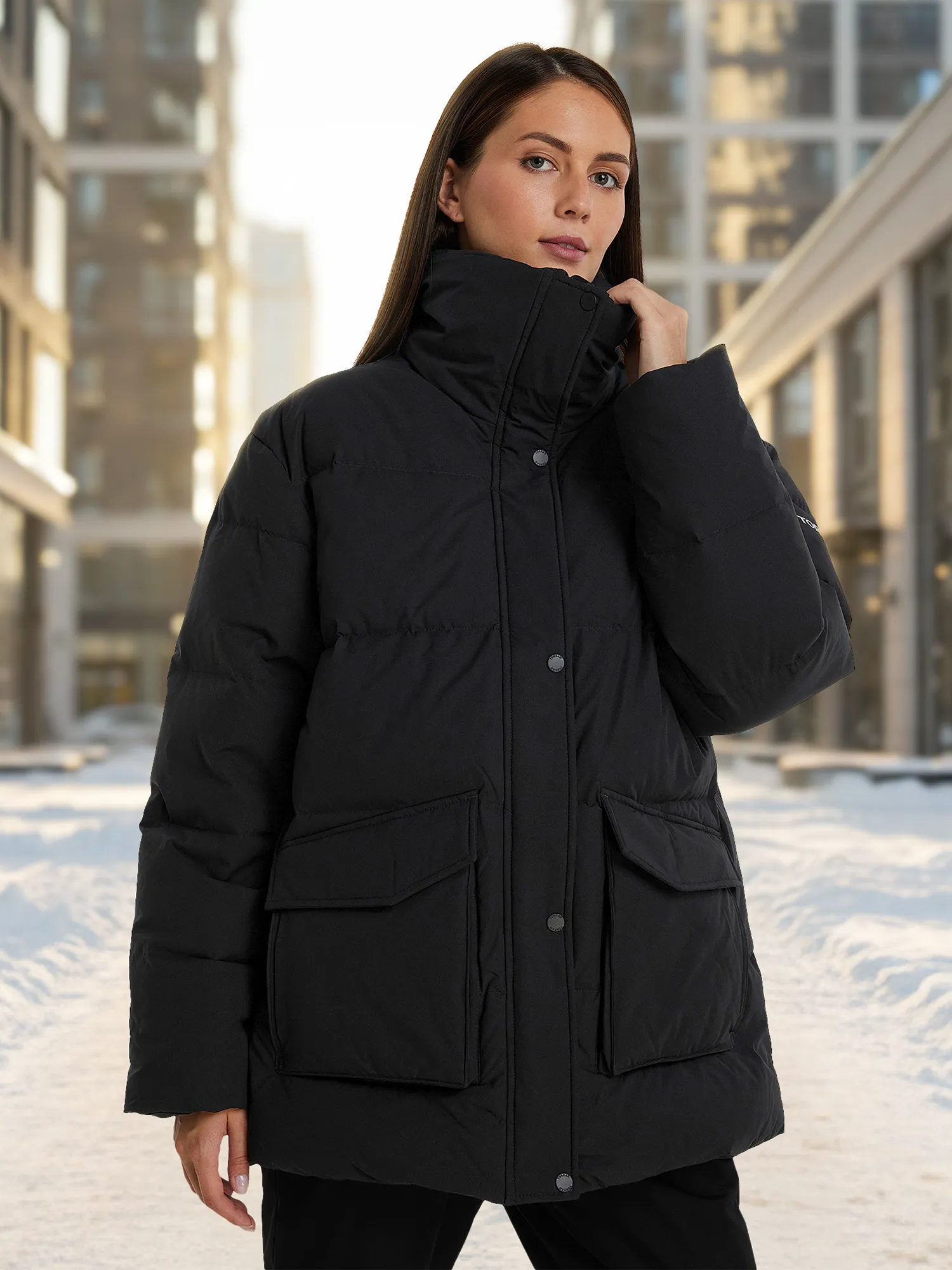 Пуховик Toread, черный, арт. taddal92628t3j-g01x