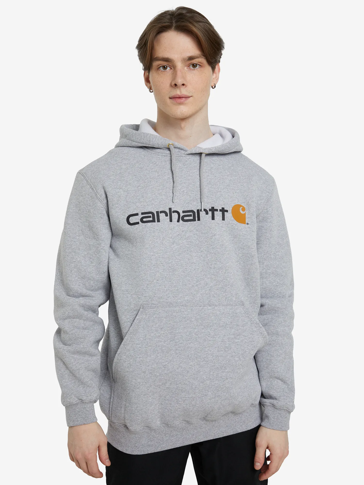 Худи мужское Carhartt, серый, арт. 100074c2h-034