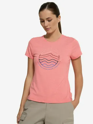 Футболка Columbia Sloan Ridge Graphic Ss Tee, розовый, арт. 2077451CLB-685
