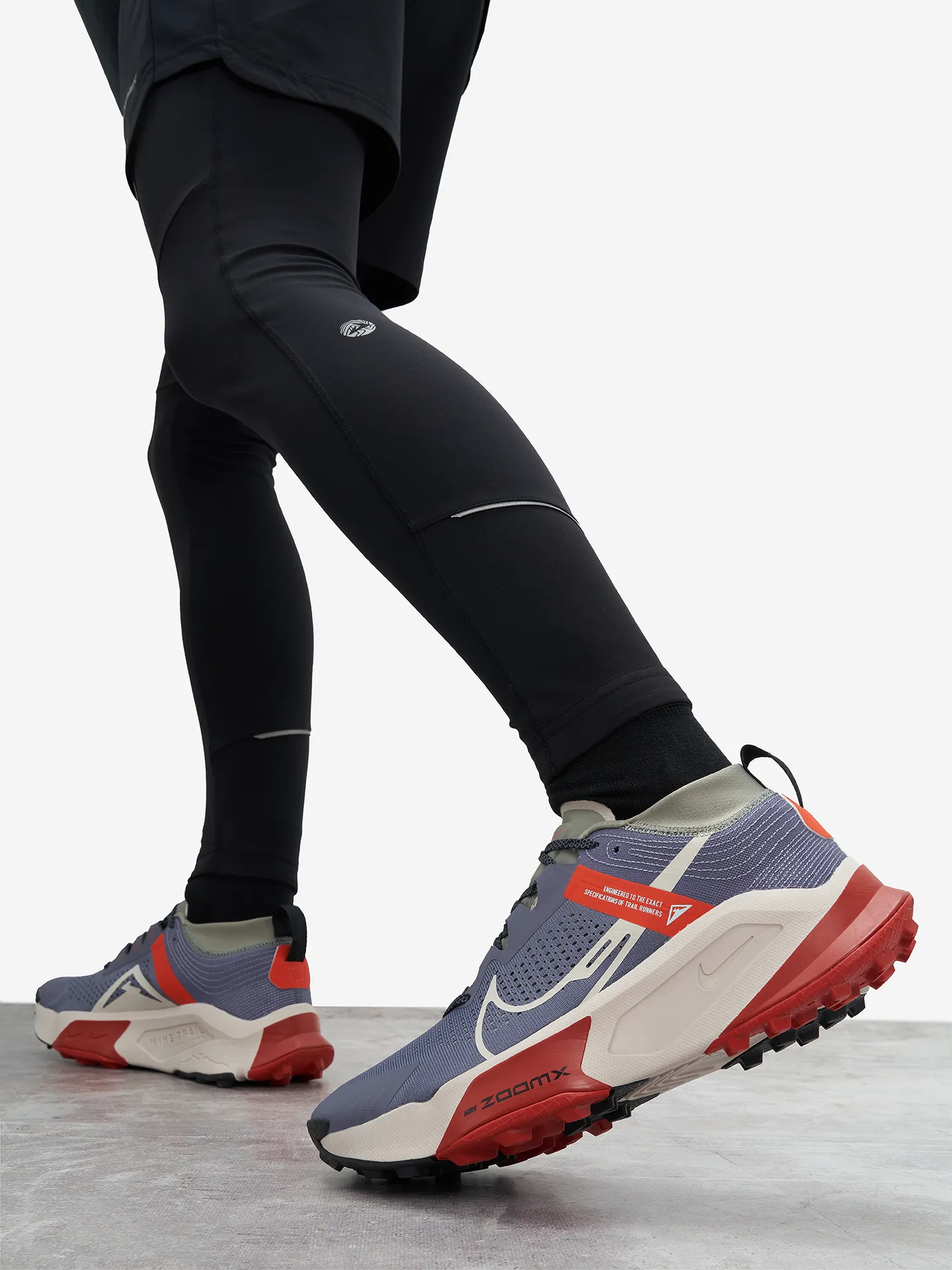 Кроссовки Nike Zoomx Zegama Trail, серый, арт. dh0623n06-006