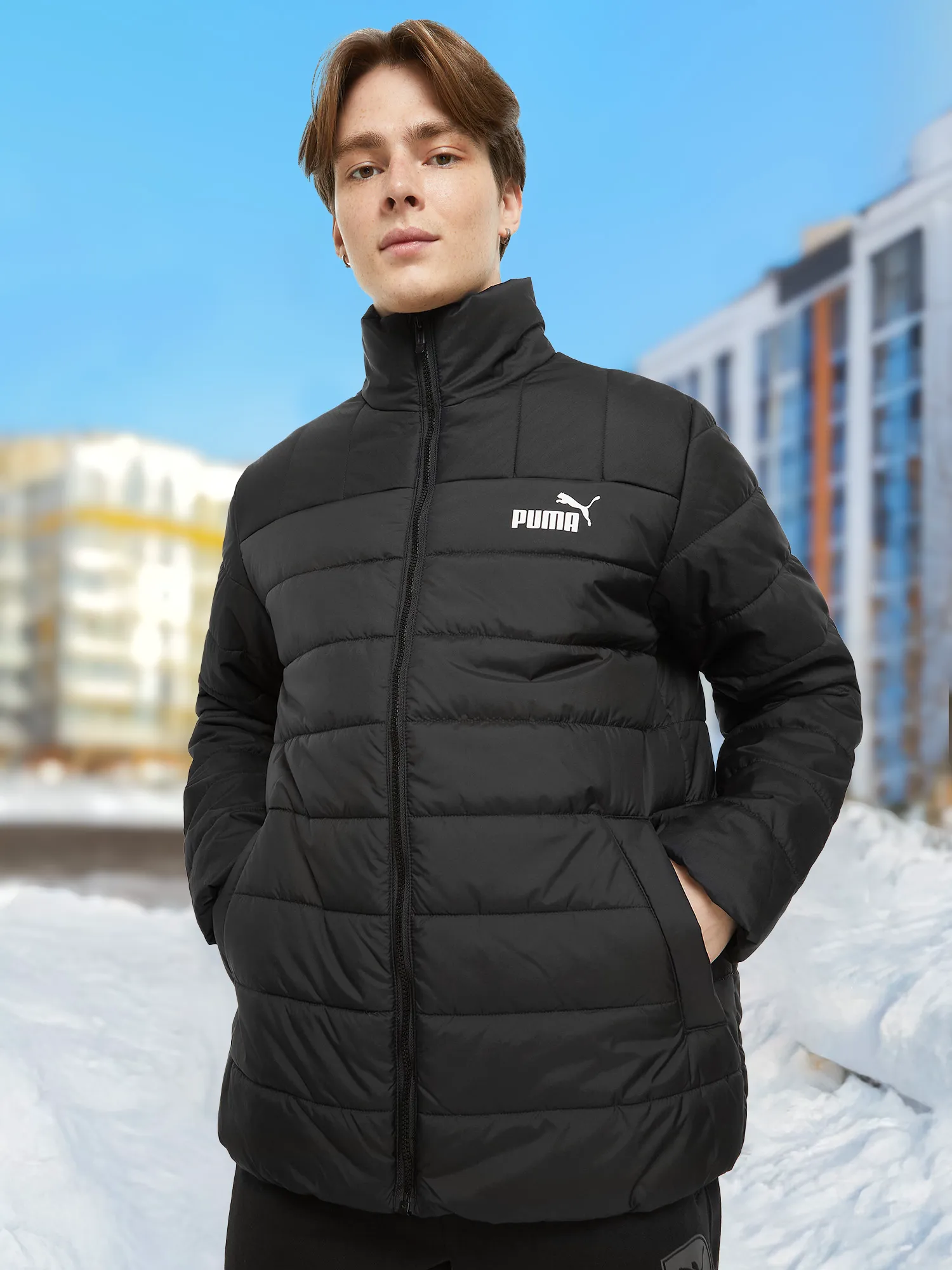 Куртка утепленная мужская PUMA, черный, арт. 849349p0p-01