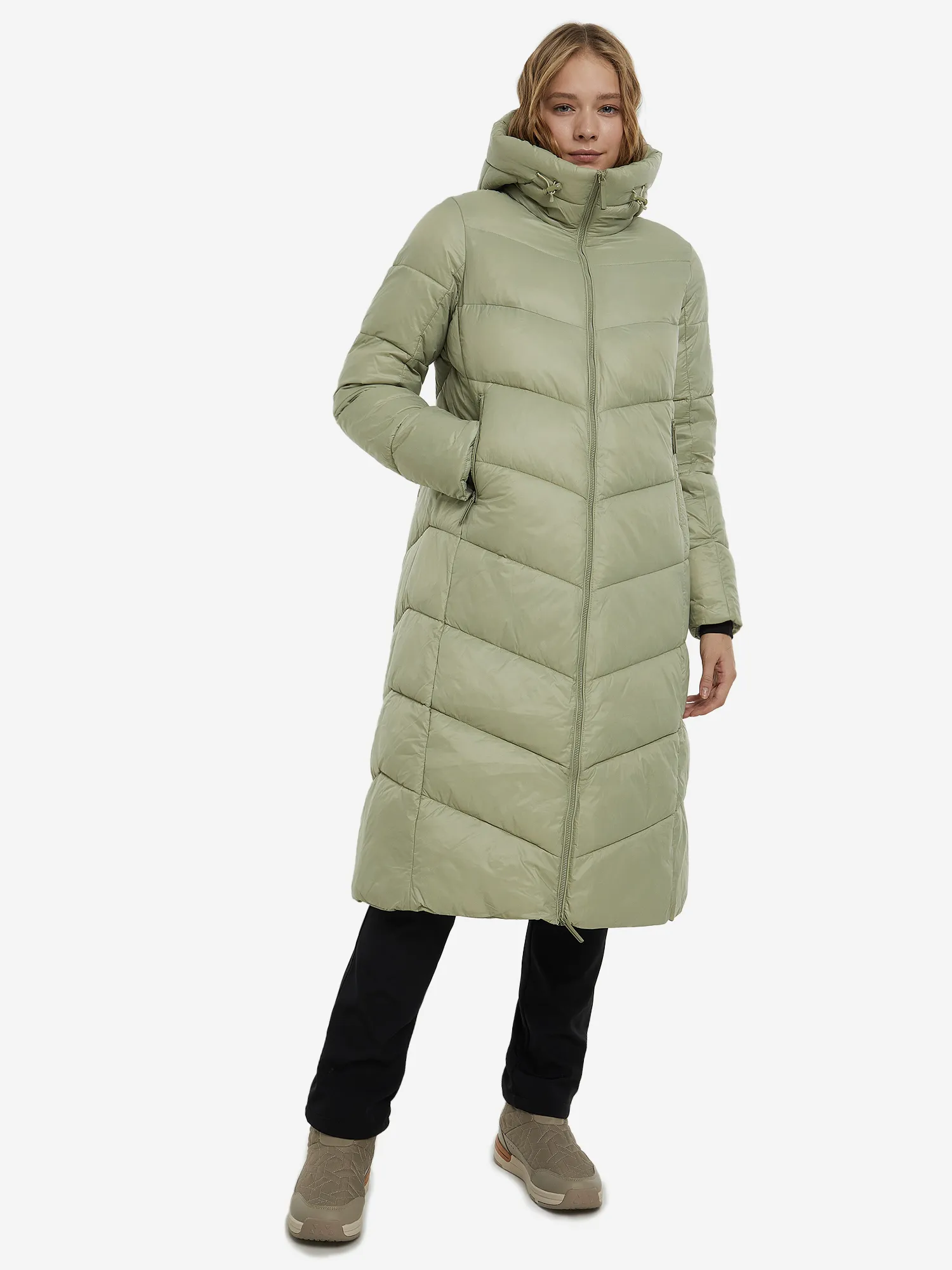 Пальто женское Toread, зеленый, арт. 19254