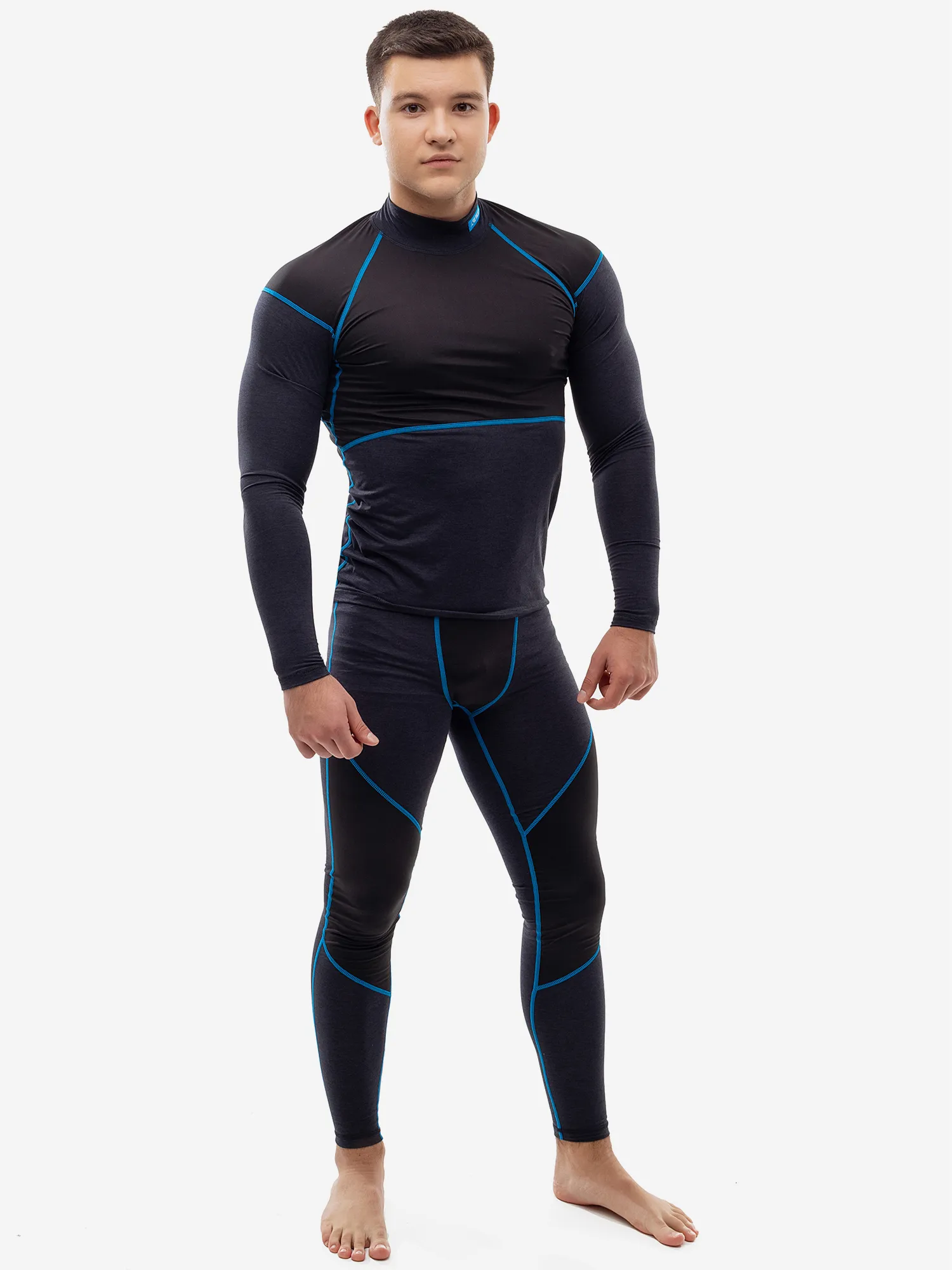 Термобелье верх мужское KV+, серый, арт. 21u121k1c-1