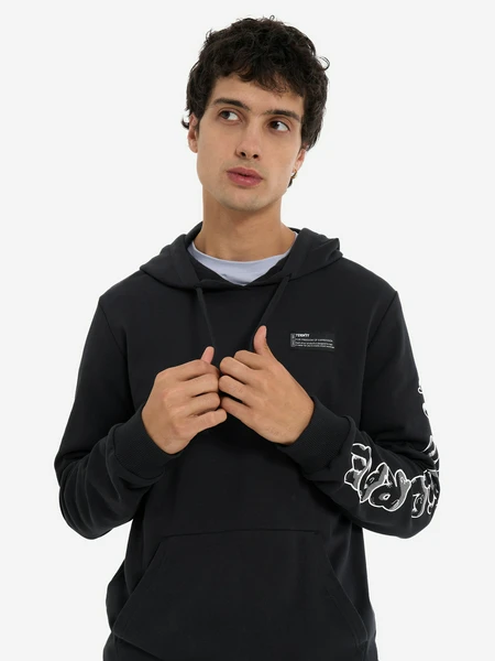 Худи мужское Termit, черный, арт. 131612trt-99