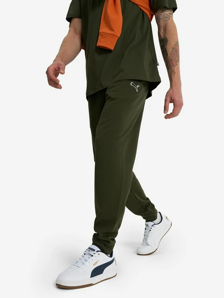 Брюки флисовые мужские PUMA, зеленый, арт. 676816p0p-70