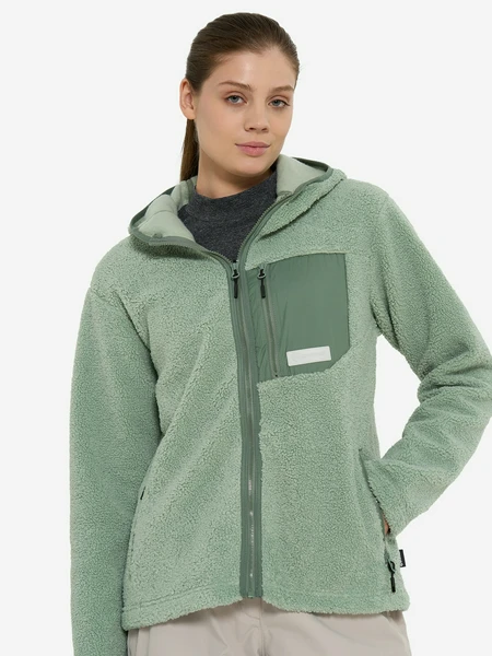 Джемпер флисовый женский Ziener Juha, зеленый, арт. 247159znr-459