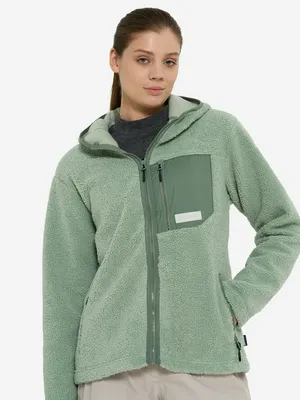 Джемпер флисовый женский Ziener Juha, зеленый, арт. 247159