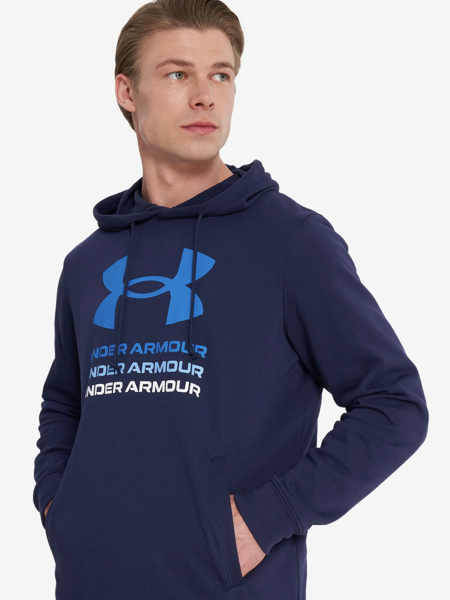 Худи Under Armour, синий, арт. 1386047u0f-410