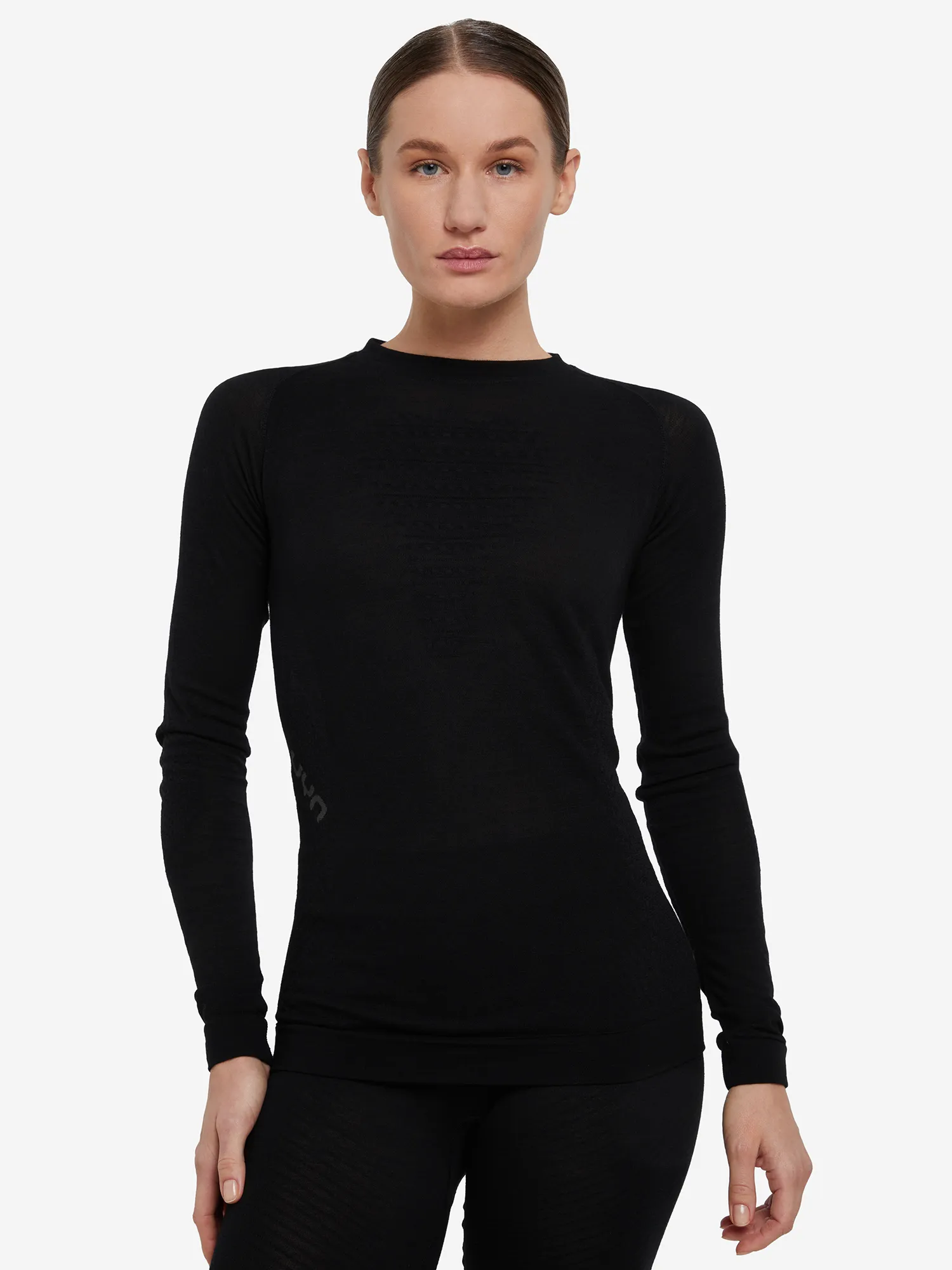 Термобелье верх женское UYN Fusyon Biotech, черный, арт. u100420u0s-b000
