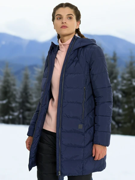 Пуховик женский Outventure, синий, арт. 130813out-v4