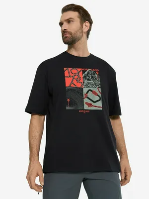 Футболка мужская Northland, черный, арт. 134693N16-99