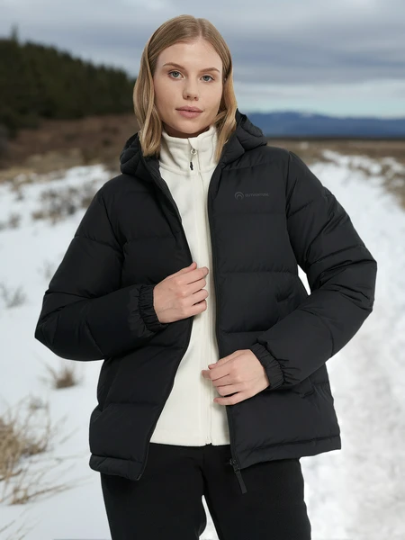Пуховик женский Outventure, черный, арт. 19409