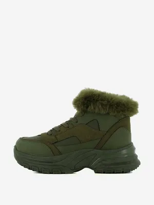 Кеды утепленные женские Sprox Skc Casual Wtr, зеленый, арт. B896480S7O-KHA