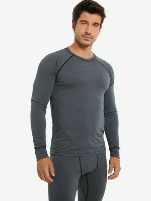 Термобелье верх мужское Volkl, серый, арт. 125187