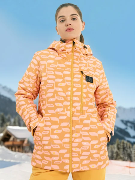 Куртка утепленная женская Protest, желтый, арт. 131894pr0-ok