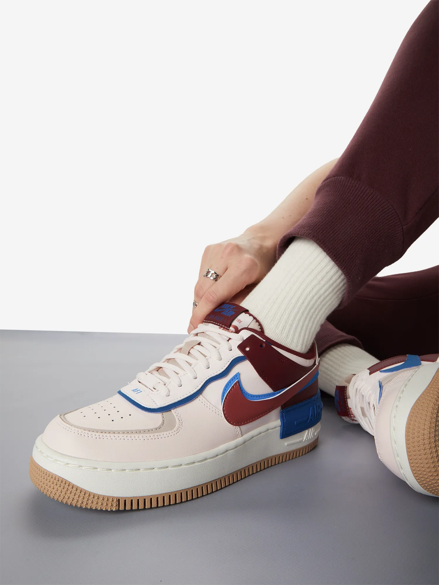 Кеды Nike Air Force 1 Shadow, розовый, арт. ci0919n06-601