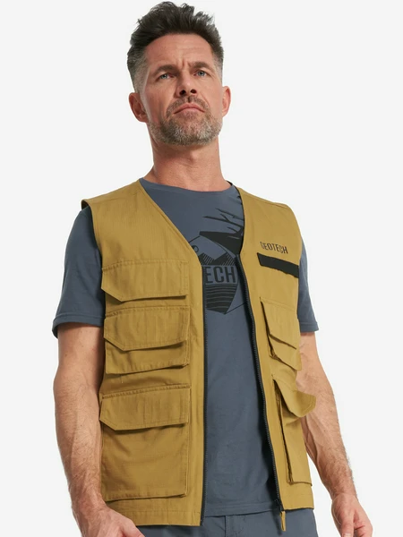 Жилет мужской Geotech, зеленый, арт. 19485