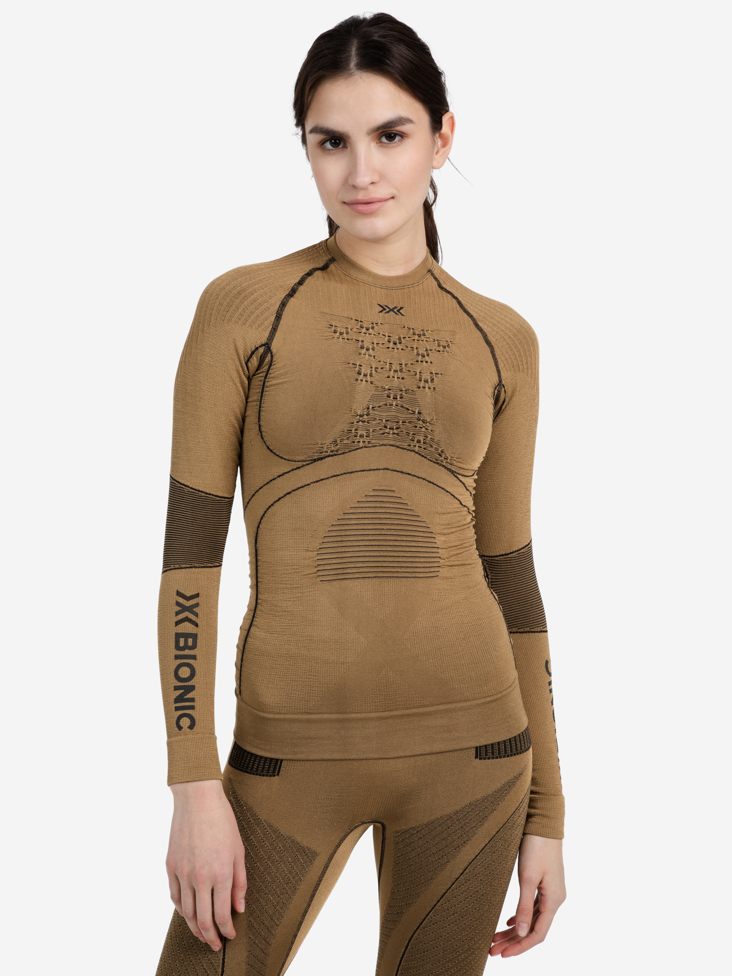 Термобелье верх X-Bionic Radiactor 4.0, золотой, арт. ra-wtxxw19wx05-s001