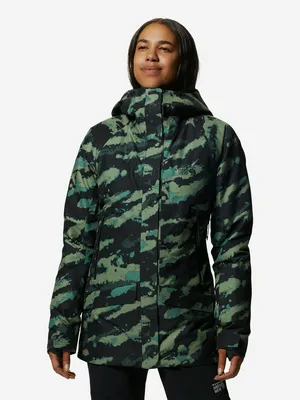 Куртка утепленная Mountain Hardwear Cloud Bank Gore Tex, зеленый, арт. 1943041MHW-366