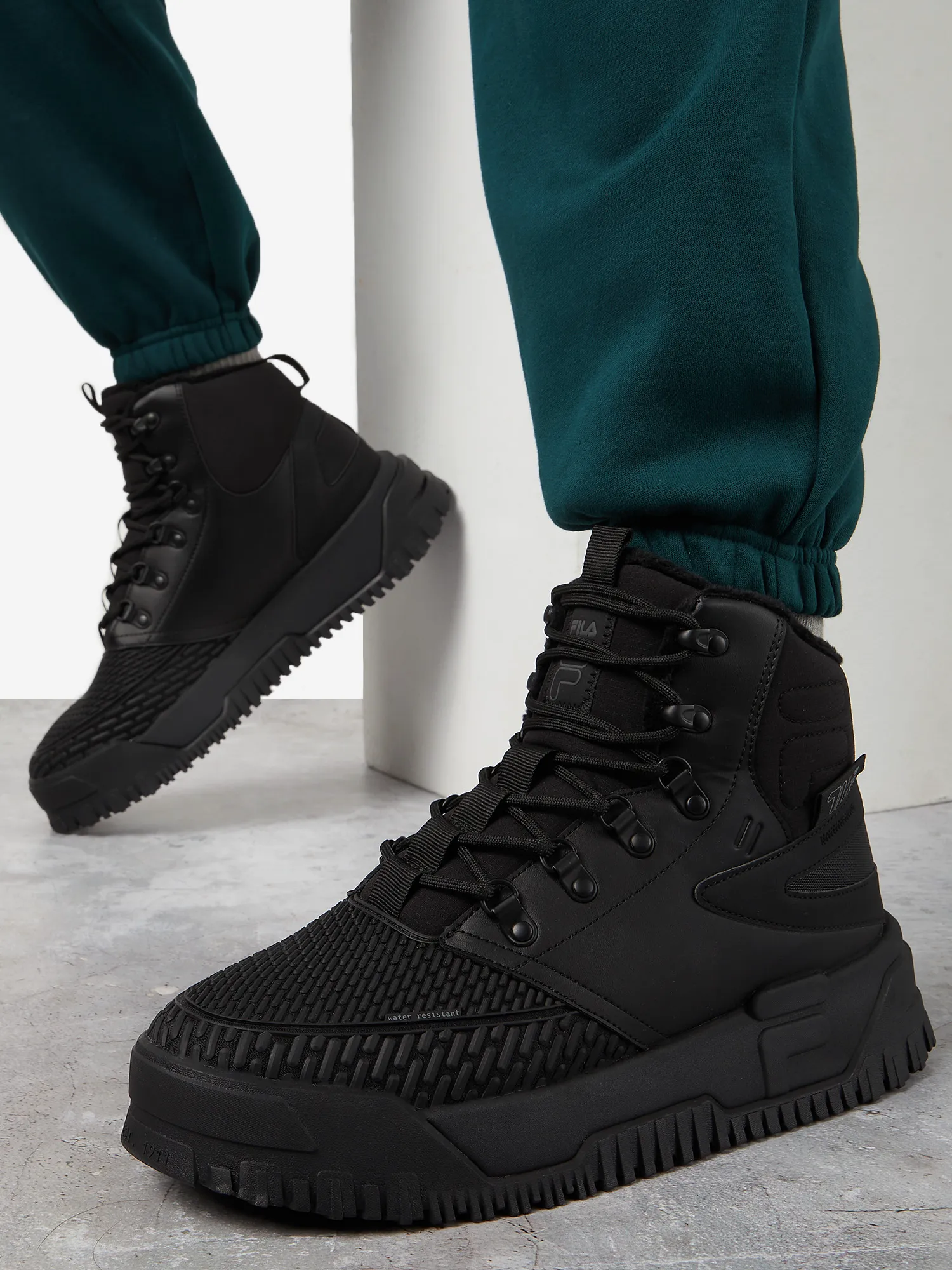 Кеды утепленные мужские FILA Powder, черный, арт. 122373fla-99