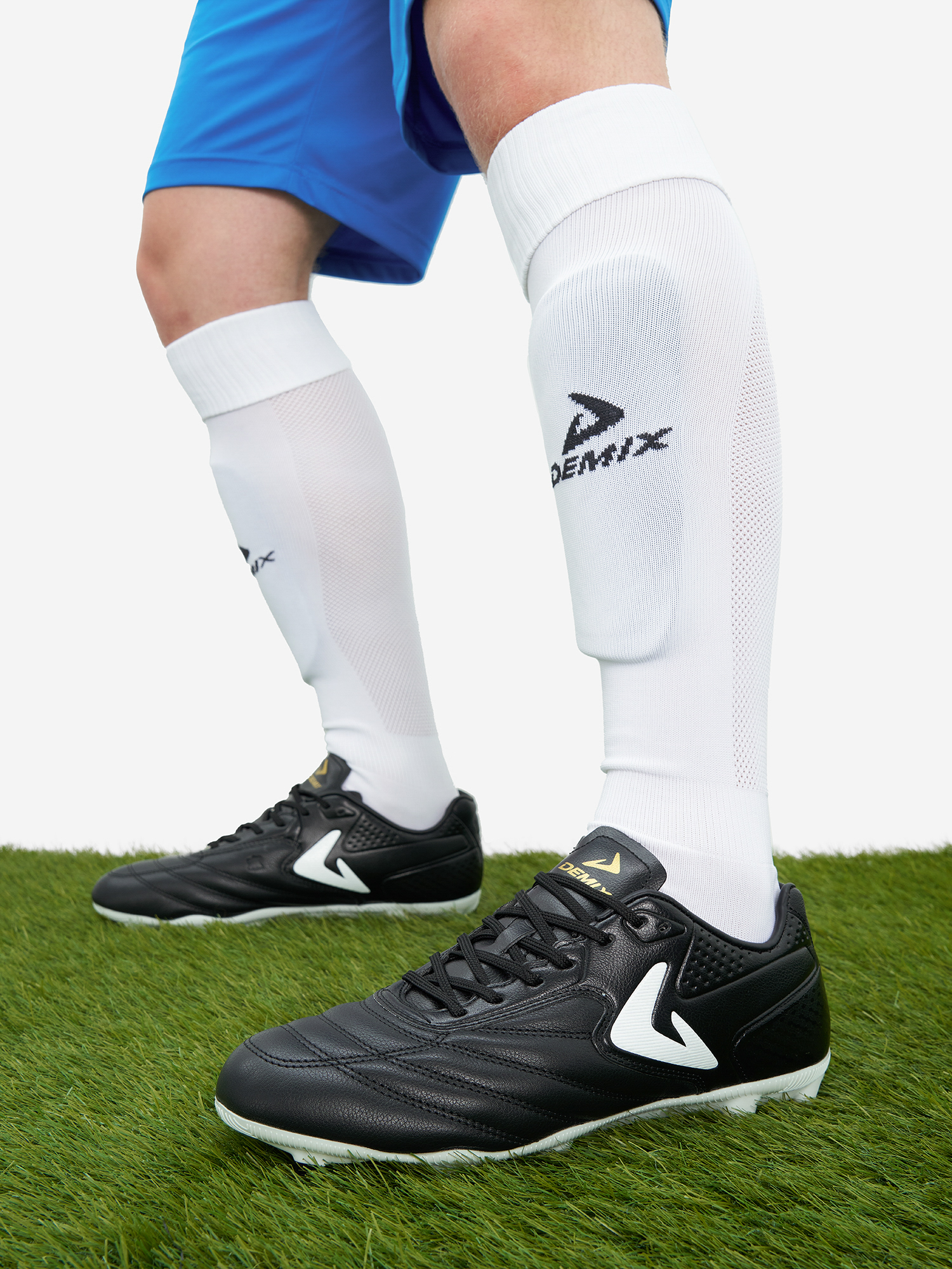 Бутсы Demix Armando Leather FG, черный, арт. 113937dmx-99