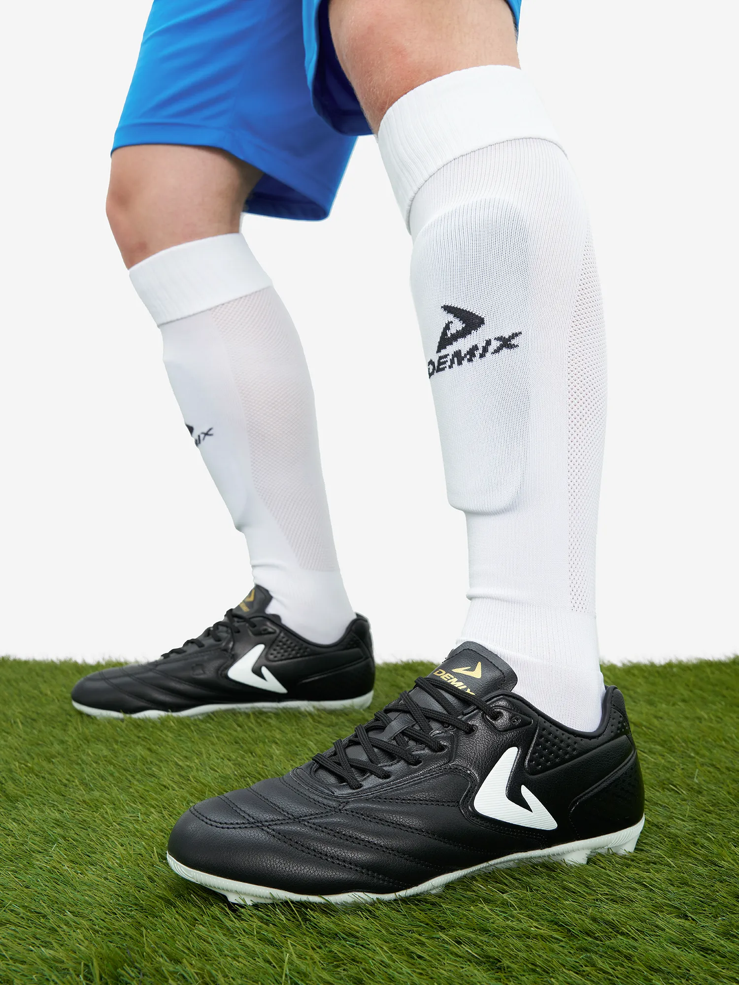 Бутсы Demix Armando Leather FG, черный, арт. 19526