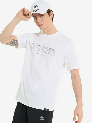 Футболка мужская adidas Tech, белый, арт. iw2690