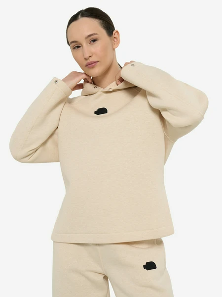 Худи женское The North Face Relaxed, бежевый, арт. nf0a89c0qmo1t1k-.