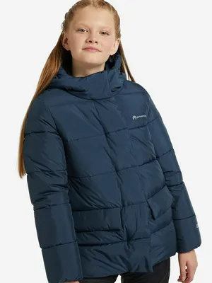 Пуховик для девочек Outventure, синий, арт. 117633out-z3