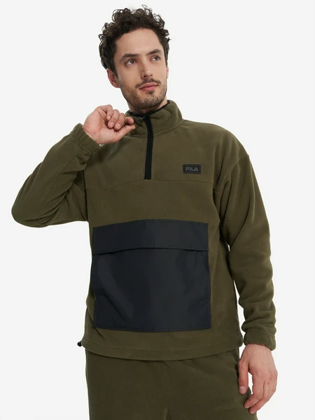 Джемпер флисовый мужской FILA, зеленый, арт. 136837fla-64