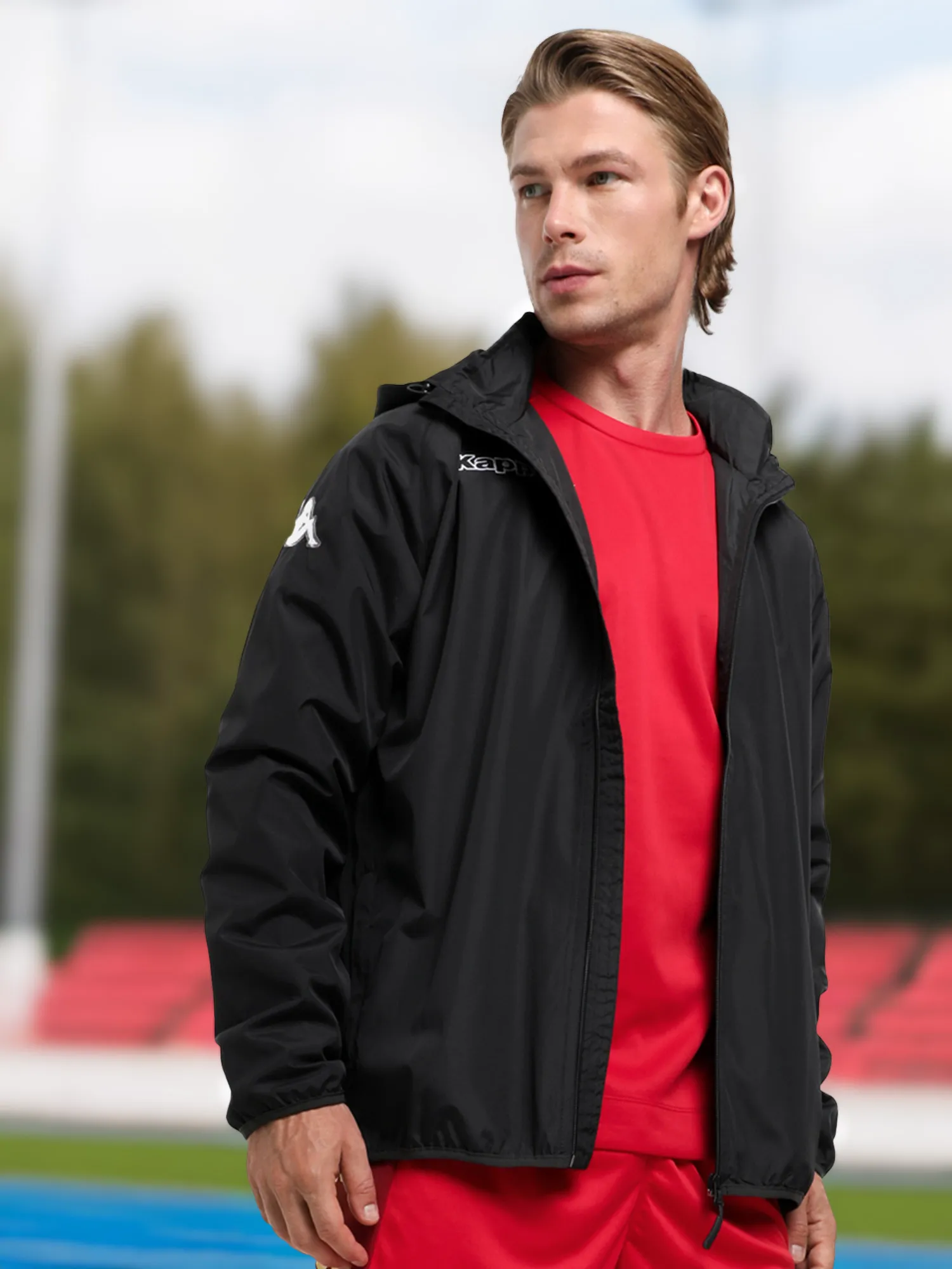 Куртка мужская Kappa Martio, черный, арт. 304tsp0kap-913