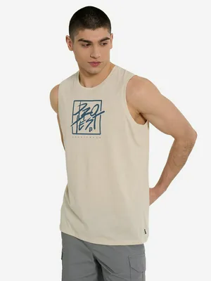 Майка Protest Boxlogo, бежевый, арт. 19693
