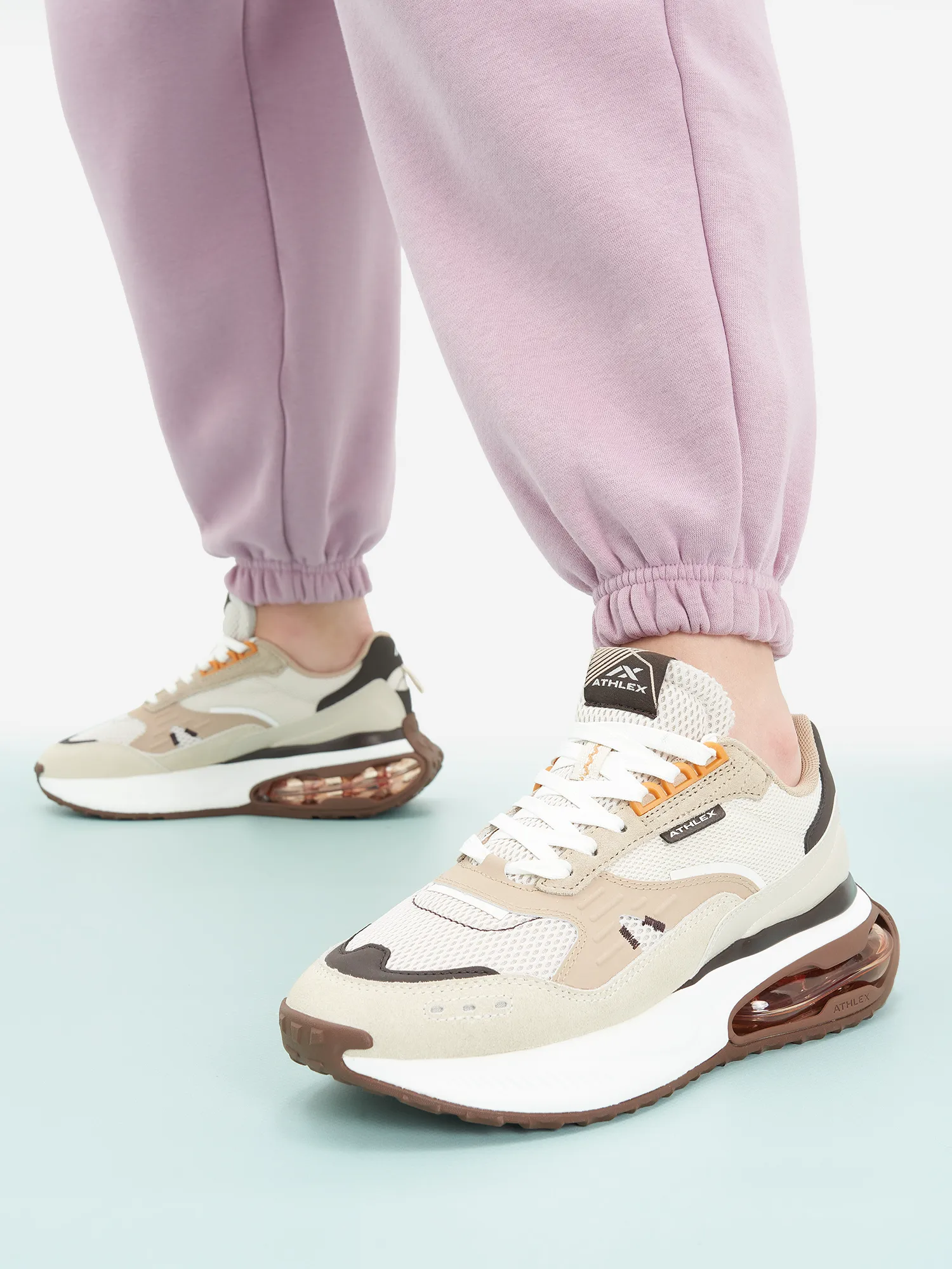 Кроссовки Athlex Spacer Retro, белый, арт. 127077a31-wc