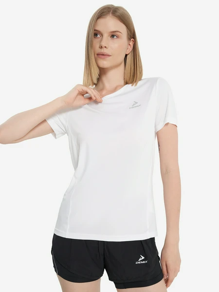 Футболка женская Demix, белый, арт. 19725