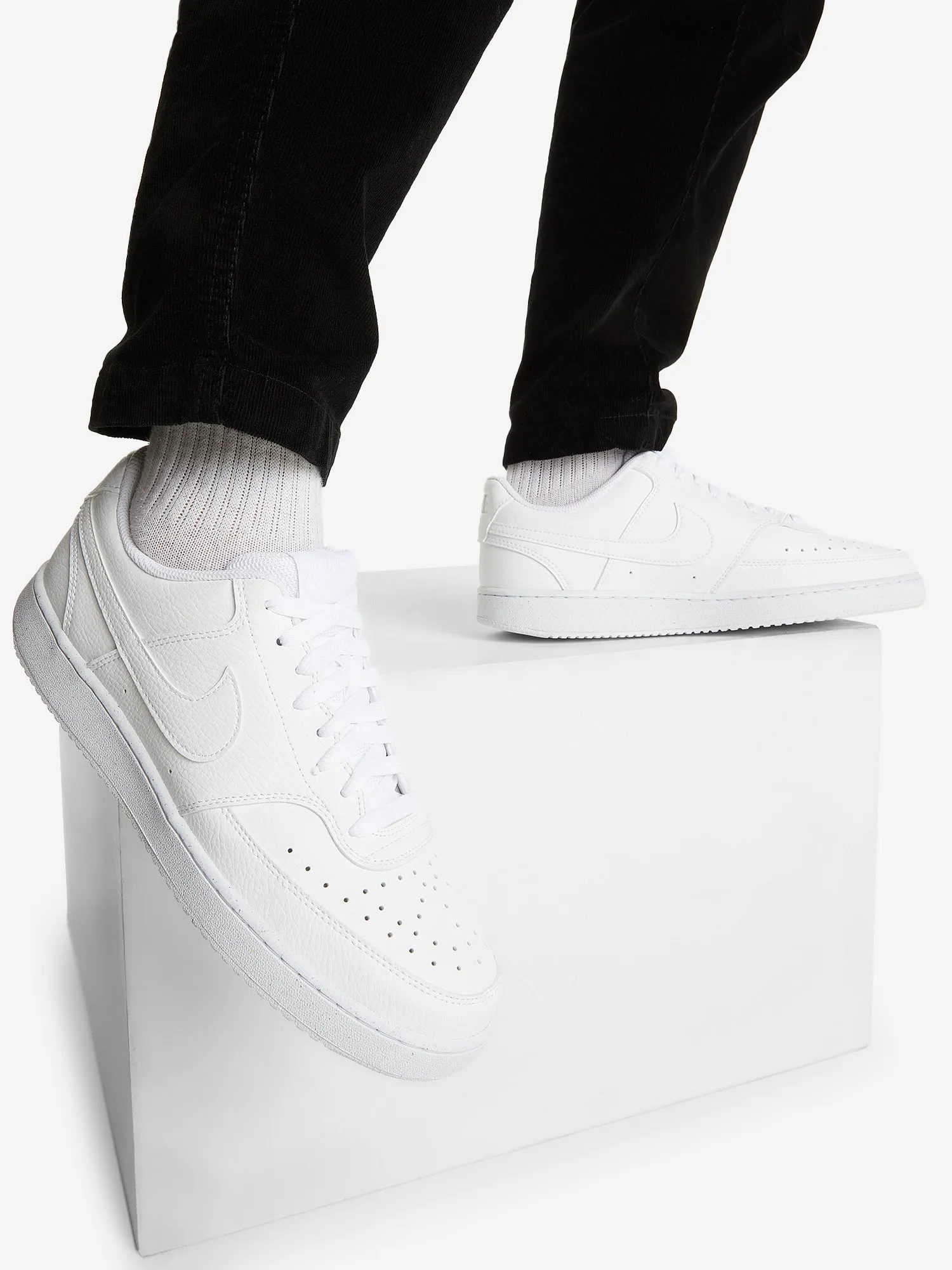 Кеды Nike Court Vision Lo Be, белый, арт. 19733