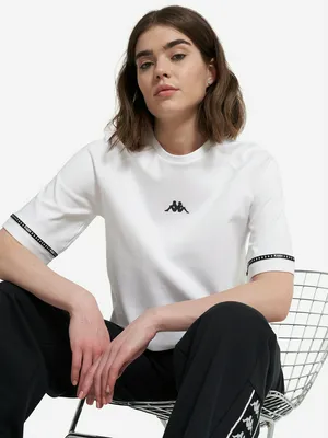 Футболка женская Kappa, белый, арт. 19751