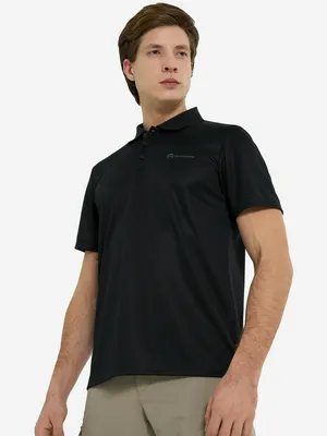 Поло мужское Outventure, черный, арт. 19809