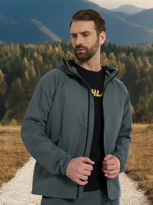 Ветровка мужская Northland, серый, арт. 19824