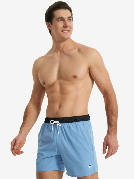 Шорты плавательные мужские FILA, голубой, арт. 126076fla-qb