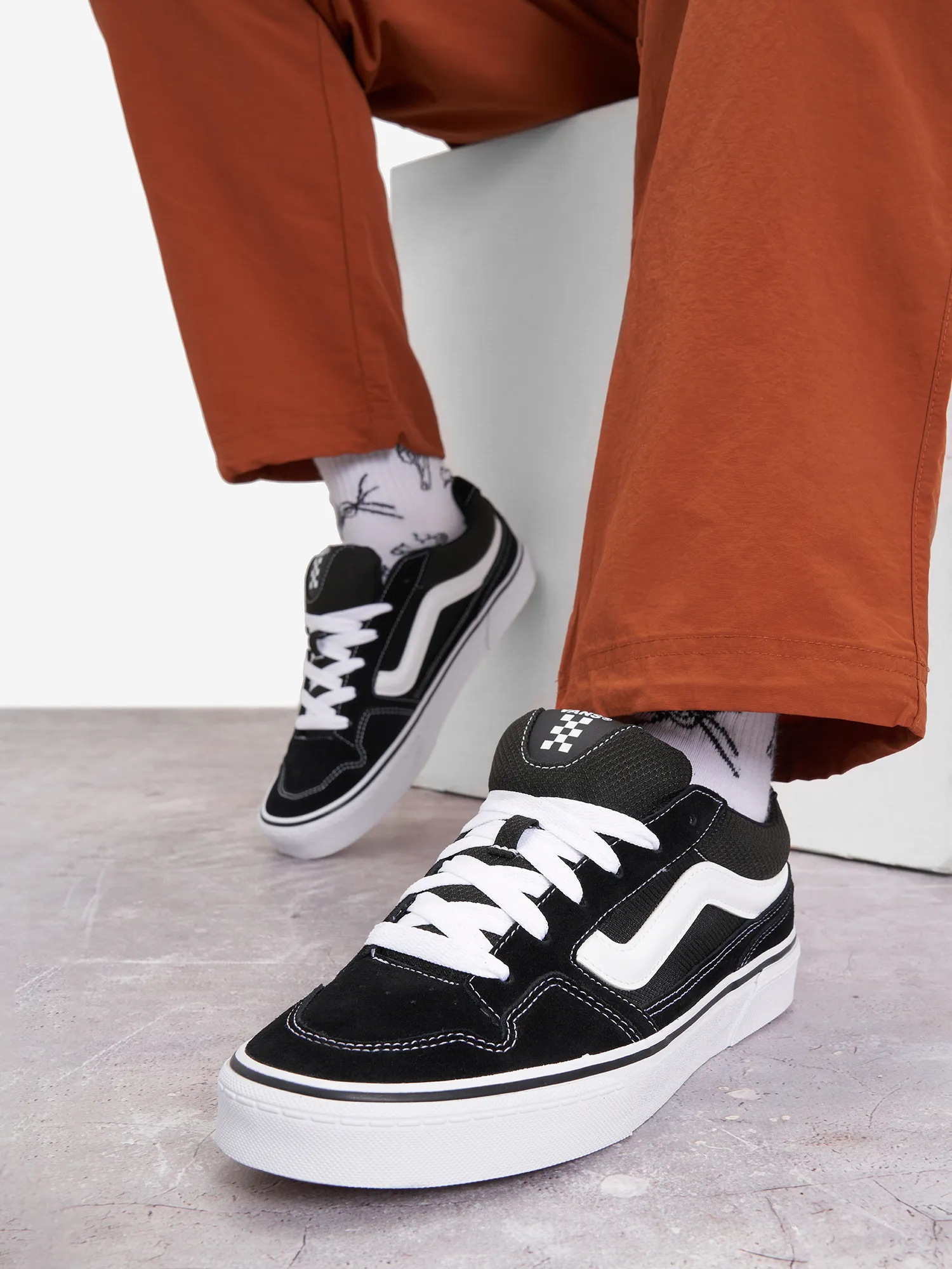 Кеды мужские Vans Caldrone, черный, арт. vn0a5jm2ba21v0d-.